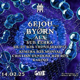 Uncertain Presents: 6Ejou (Live), Byørn, Alx, Sub Terra + Hidden Hell