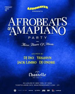 Afrobeats & Amapiano: Afrowaves Party