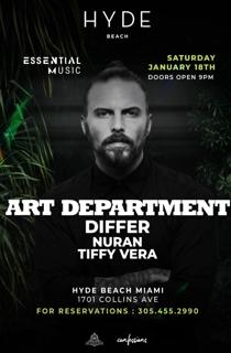 Art Department At Hyde Beach Miami