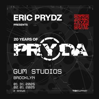 Eric Prydz Presents 20 Years Of Pryda (Jan 31)