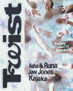 Twist: Asha & Runa, Jaw Jones, Kajaka