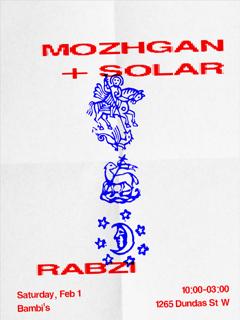 Mozhgan + Solar B2B With Rabzi