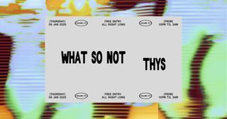 Thursdays At 77: What So Not, Thys