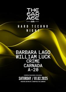 The Garage Hard Night Xxl: Barbara Lago, William Luck, Crime, Carnada, A20