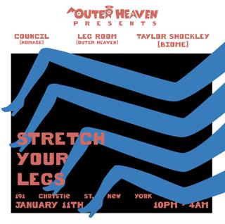 Stretch Your Legs: Taylor Shockley, Council, Leg Room