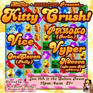 Kitty Collective X Sugar Rush Presents: Kitty Crush