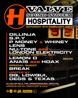 Valve Sound System X Hospitality Bristol X [The Blast]