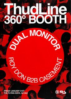 Thudline: Dual Monitor + Roy Don B2B Casement [360° Booth]