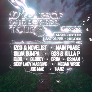 10 Years Of 23 Degrees: Izco & Novelist, Main Phase, Silva Bumpa, G33 & Killa P