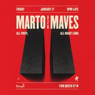 Marto & Maves (Vinyl) All Night Long