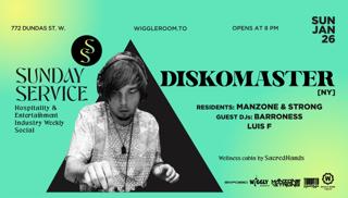 Sunday Service: Diskomaster [Ny] - Manzone & Strong