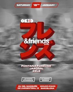 &Friends At Okio With Fontana Forever, Rele, Jaromil