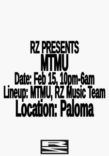 Rz Presents Mtmu