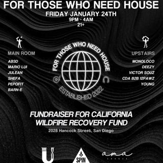 Ftwnh X Ama X The Usual Suspects Present: La Fire Relief