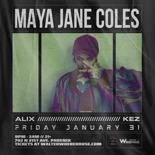 Maya Jane Coles: Presented By Techno Snobs X Walter