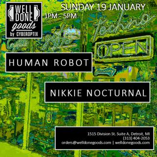 Techno Open - Open 2025 Edition [ Human Robot & Nikkie Nocturnal ]