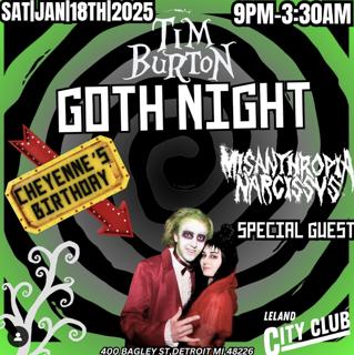 Goth Night: Tim Burton