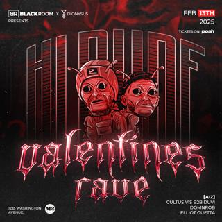 Black Room X Dionysus Presents H! Dude Valentines Rave