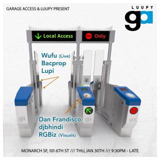 Garage Access & Luupy Present: Local Access Only