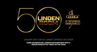 Linden Room: Mr. Linden'S 50Th Birthday Bash