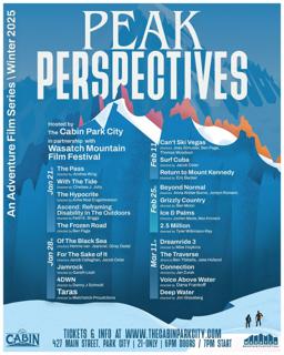 Peak Perspectives: An Adventure Film Series (Winter 2025)