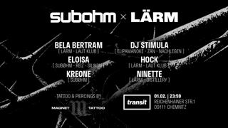 Subøhm X Lärm