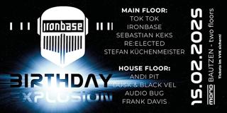 Ironbase Birthday Xplosion Mit Tok Tok Etc