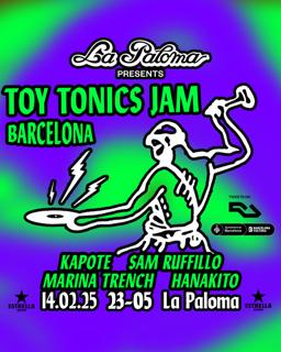 La Paloma Presents Toy Tonics Jam: Kapote + Sam Ruffillo + Marina Trench + Hanakito