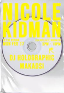 Function Presents: Nicole Kidman With Dj Holographic + Makadsi