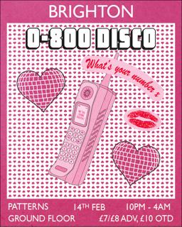 0800 Disco: What'S Your Number? X