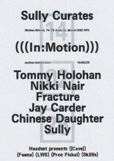 Sully Curates - Sully, Tommy Holohan, Nikki Nair & More