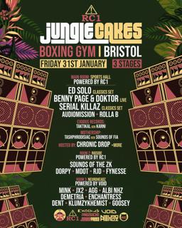 Jungle Cakes X Rc1 Bristol