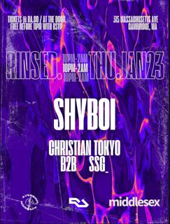 [Aversion] Rinsed: Shyboi // Christian Tokyo B2B Ssg_