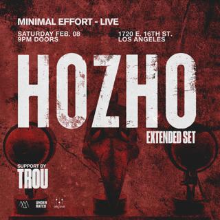 Minimal Effort Ft. Hozho (Extended Set)