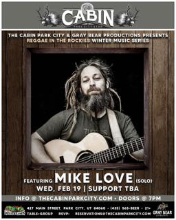 Reggae In The Rockies Winter Music Series Feat. Mike Love