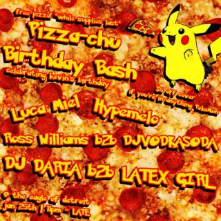 Pizza-Chu Birthday Bash