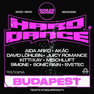 Boiler Room Hard Dance Tour: Budapest