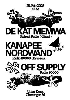 Off Supply With De Kat Memwa + Kanapee Nordwand