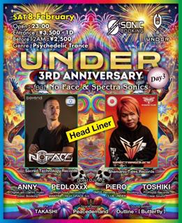 Under 3Rdanniversary 'Day 3' Feat. Noface Spectra Sonics