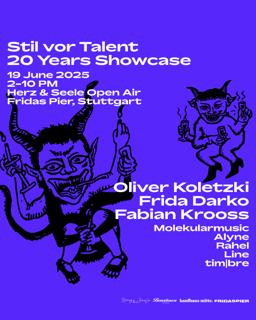 Herz & Seele Open Air Pres. 20 Years Stil Vor Talent W./ Oliver Koletzki, Frida Darko Uvm