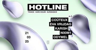 Hotline Presents Odymel / Coûteux / Eva Vrijdag / Karish / N00M1