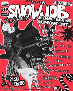 Pip & Skatecafe: Snowjob