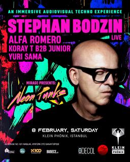 Stephan Bodzin + Alfa Romero + Koray T B2B Junior + Yuri Sama