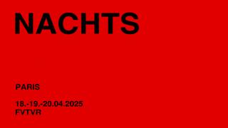 Nachts X Fvtvr Day 1: Adriana Lopez, Claudio Prc, Olivia Mendez, Planetary Assault Systems