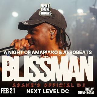 Blissman (Asake'S Dj) Live In Dc