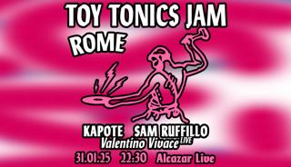 Toy Tonics Jam With Valentino Vivace, Kapote, Sam Ruffillo