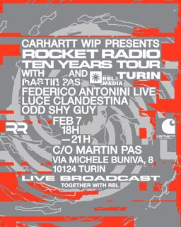 Carhartt Wip Pres. Rr10 Years Anniversary Tour With Martin Pas & Rbl - Day-Time