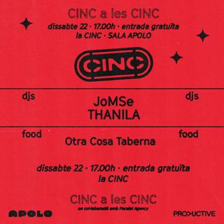 Cinc A Les Cinc: Jomse + Thanila