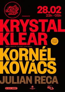 La Paloma Presents: Krystal Klear + Kornél Kovács + Julian Reca