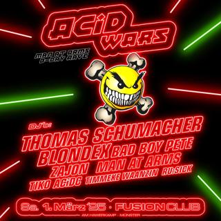 Acid Wars „Man At Arms Bday Rave' Feat. Thomas Schumacher, Blondex A.M